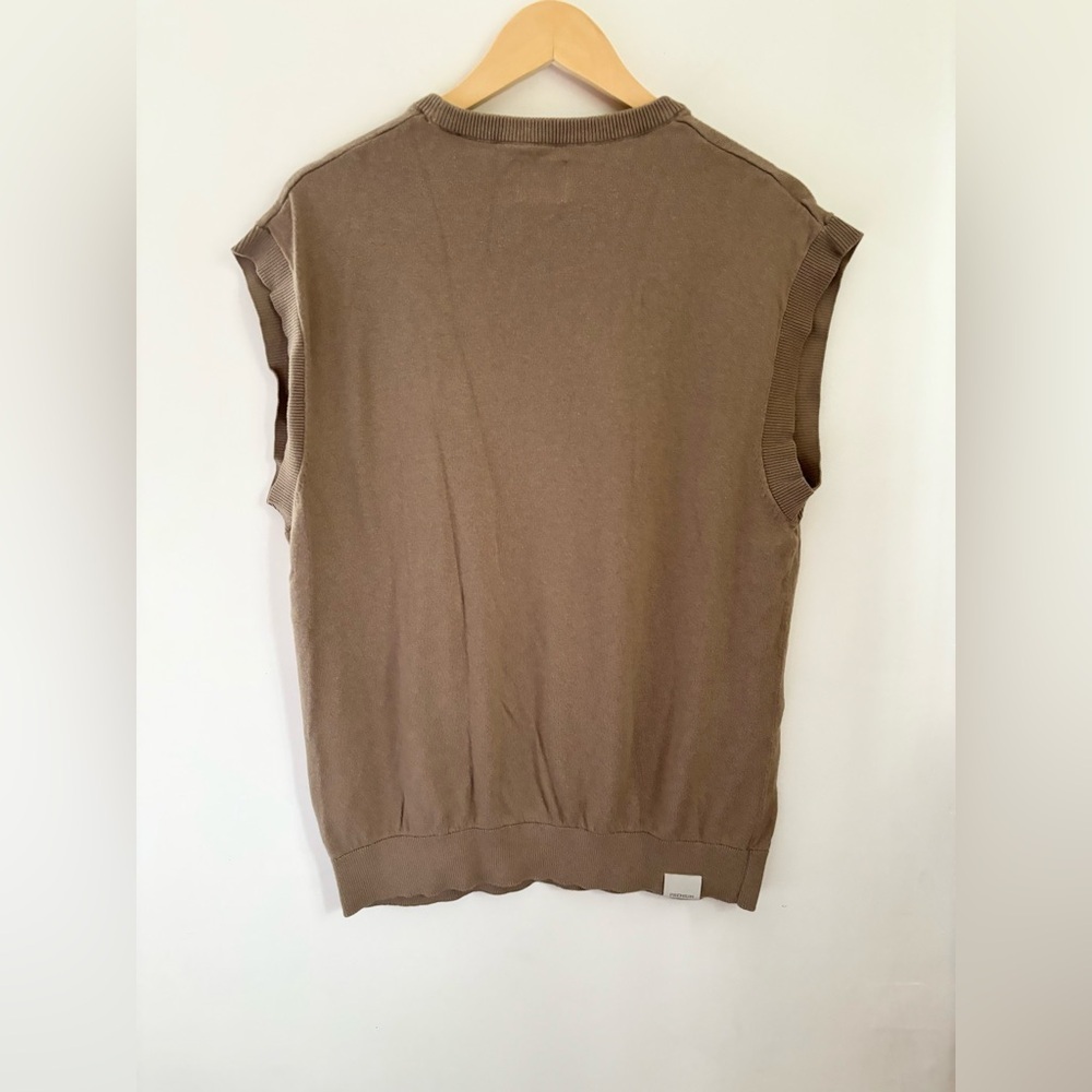 JACK & JONES | Plain light Knitted Vest | size Large - Picture 13 of 13